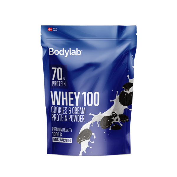BodyLab Whey 100 Proteinpulver Cookies & Cream (1kg)
