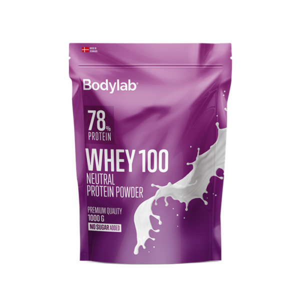 BodyLab Whey 100 Proteinpulver Neutral (1kg)