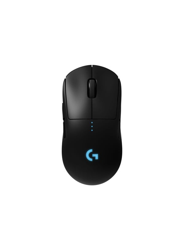 Logitech G PRO Wireless Gaming Mouse - Gaming Mus - Optisk - 7 knapper - Sort med RGB lys