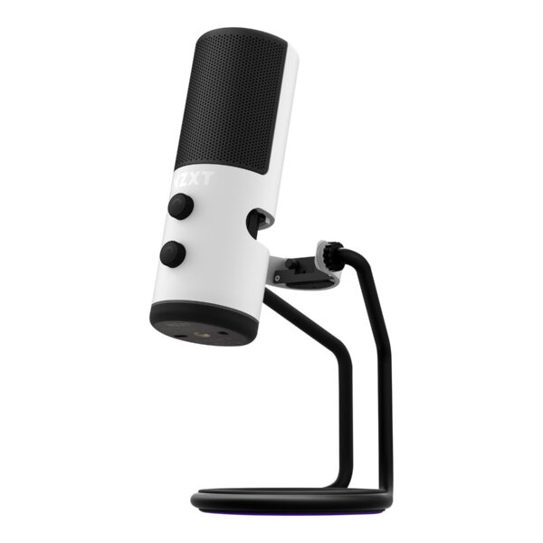 NZXT Capsule Mikrofon Kabling Kardioide Sort Hvid