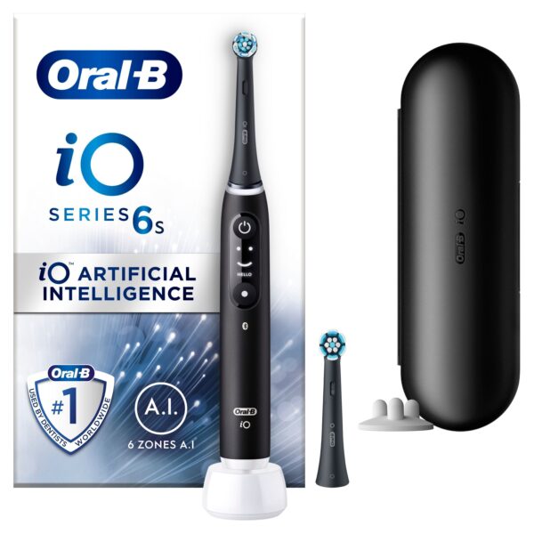 Oral-B - iO6S Black Lava - Elektrisk Tandbørste