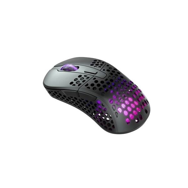 Xtrfy M4 Wireless RGB Gaming Mouse - Black - Gaming Mus - Optisk - 6 knapper - Sort med RGB lys