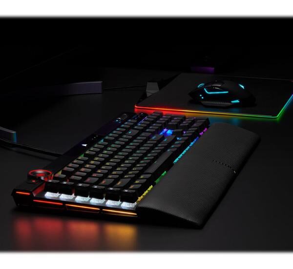 CORSAIR Gaming K100 RGB - tastatur - Nordisk