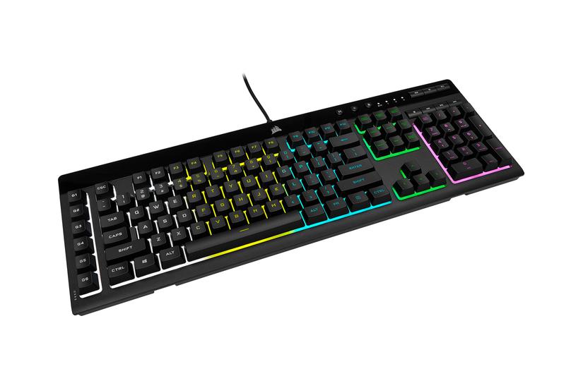 CORSAIR Gaming K55 RGB PRO - tastatur - Nordisk - sort
