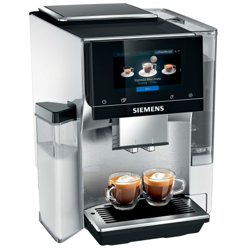 Siemens espressomaskine - EQ.700 TQ705R03 - Rustfrit stål og hvid