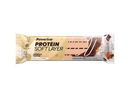 Powerbar Soft Layer - Proteinbar - Vanilla toffee - 40 gram