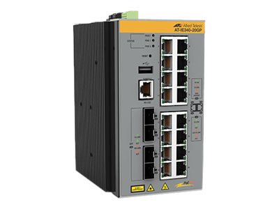 Allied Telesis IE340-20GP - L3 Switch med PoE og SFP