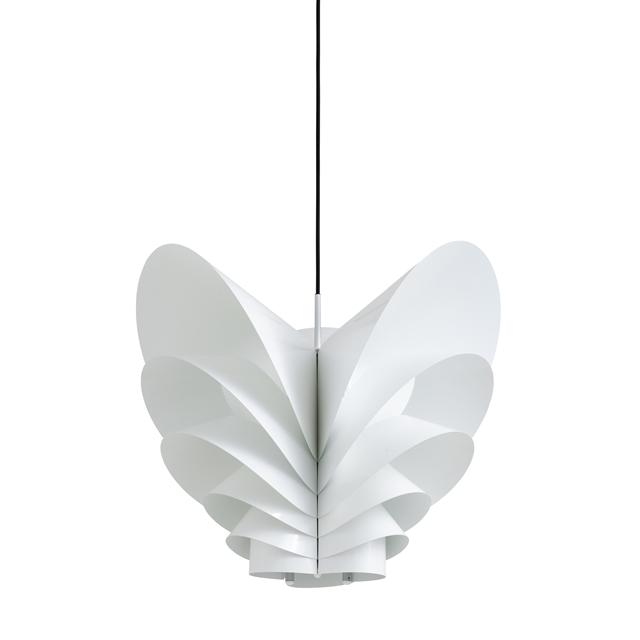 Piet Hein Flora Filio 650p Pendel - Elegant Hvid Belysning