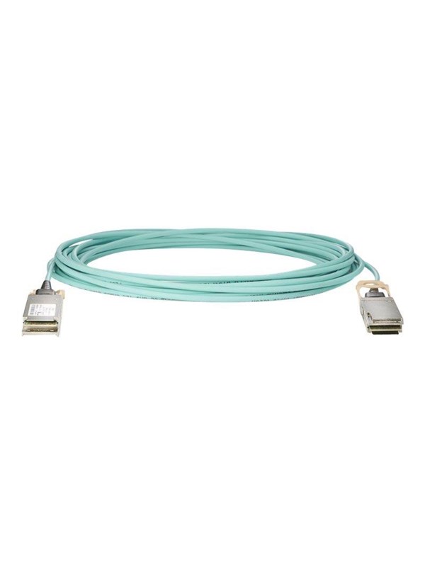 100GB Aktiv Optisk Kabel - QSFP28 til QSFP28, 7 m