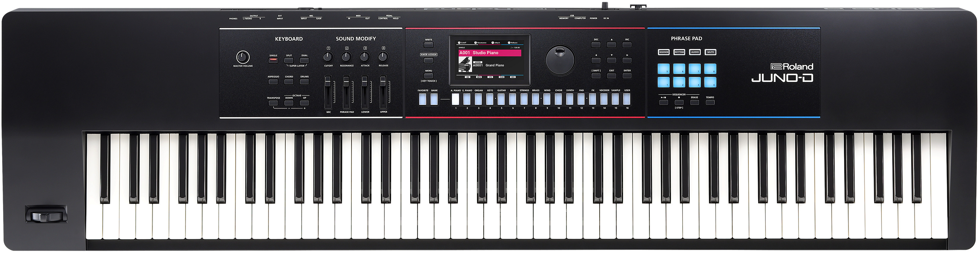 Juno D8 Keyboard Synthesizer fra Roland