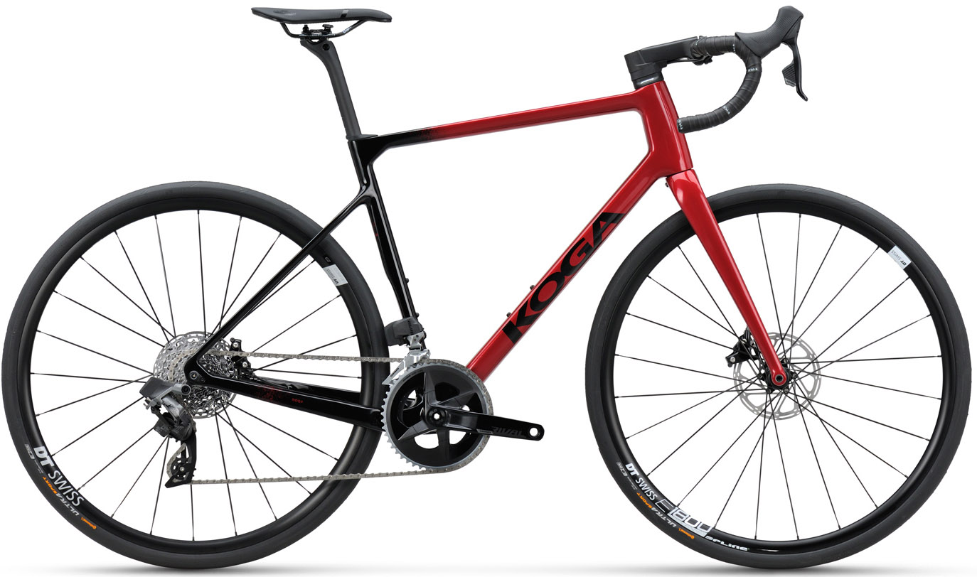 KOGA Roqa Premium Herre 2025 - Rød Cykel til Eventyr