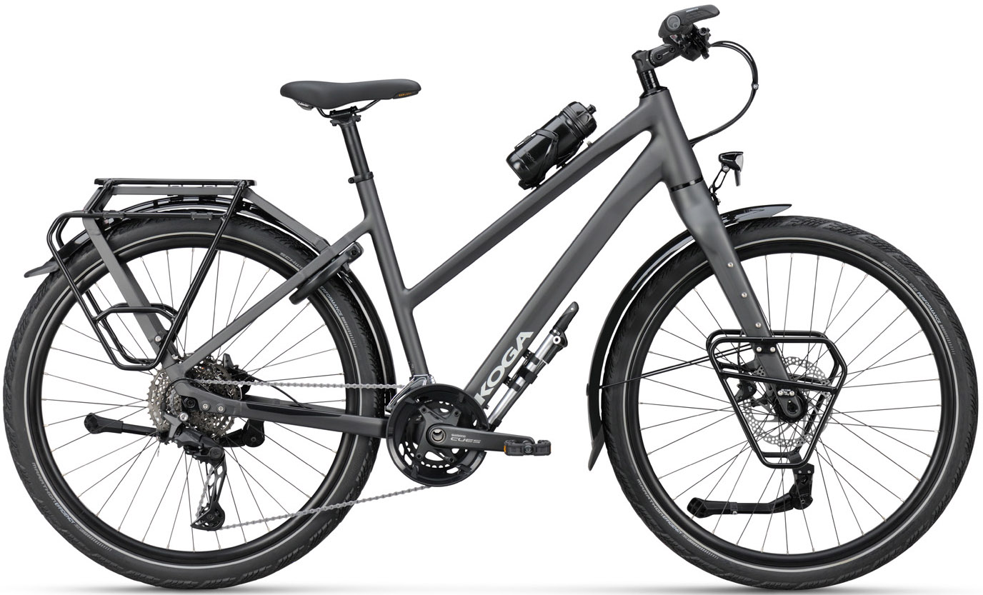 KOGA Worldtraveller Dame 2025 - Grå Cykel til Eventyr