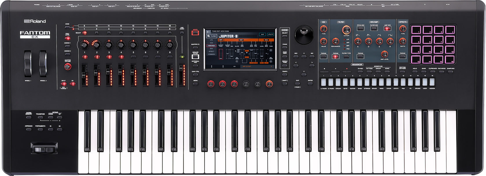 Fantom 6 Ex Synthesizer fra Roland