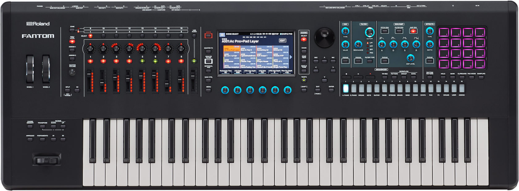 Roland Fantom 6 Synthesizer - Fantastisk tilbud!
