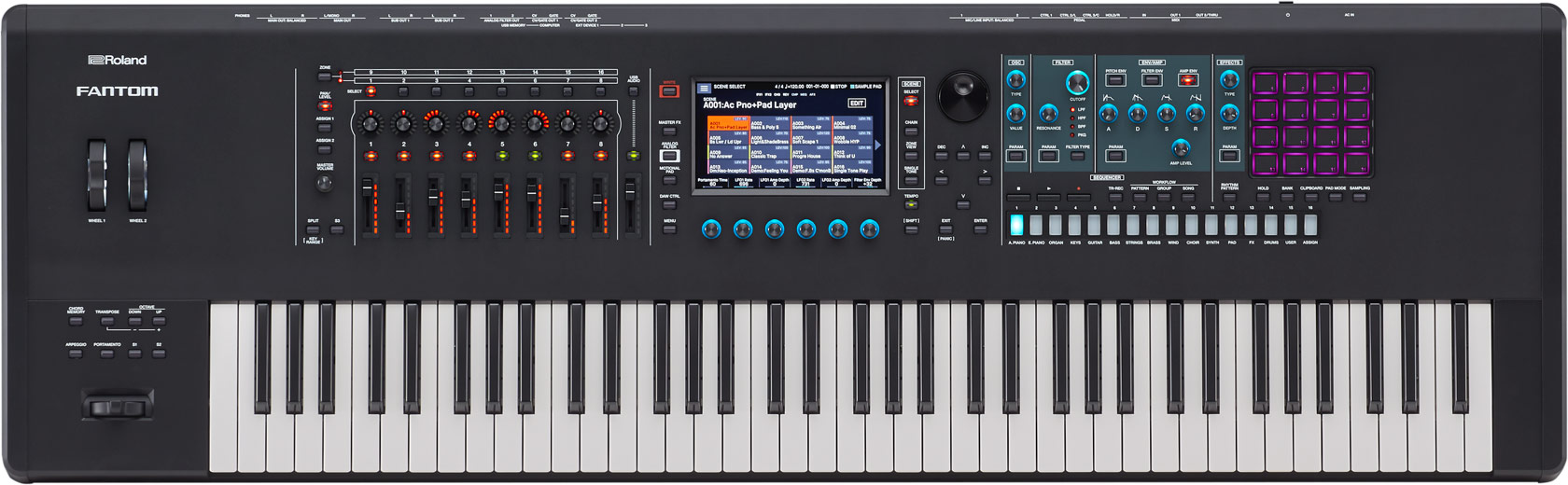 Fantom 7 Synthesizer fra Roland - Fantastisk tilbud!