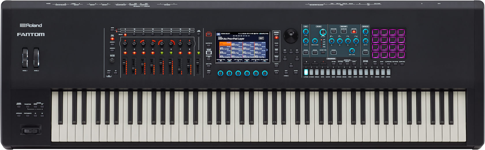 Roland Fantom 8 Synthesizer - Fantastisk tilbud!