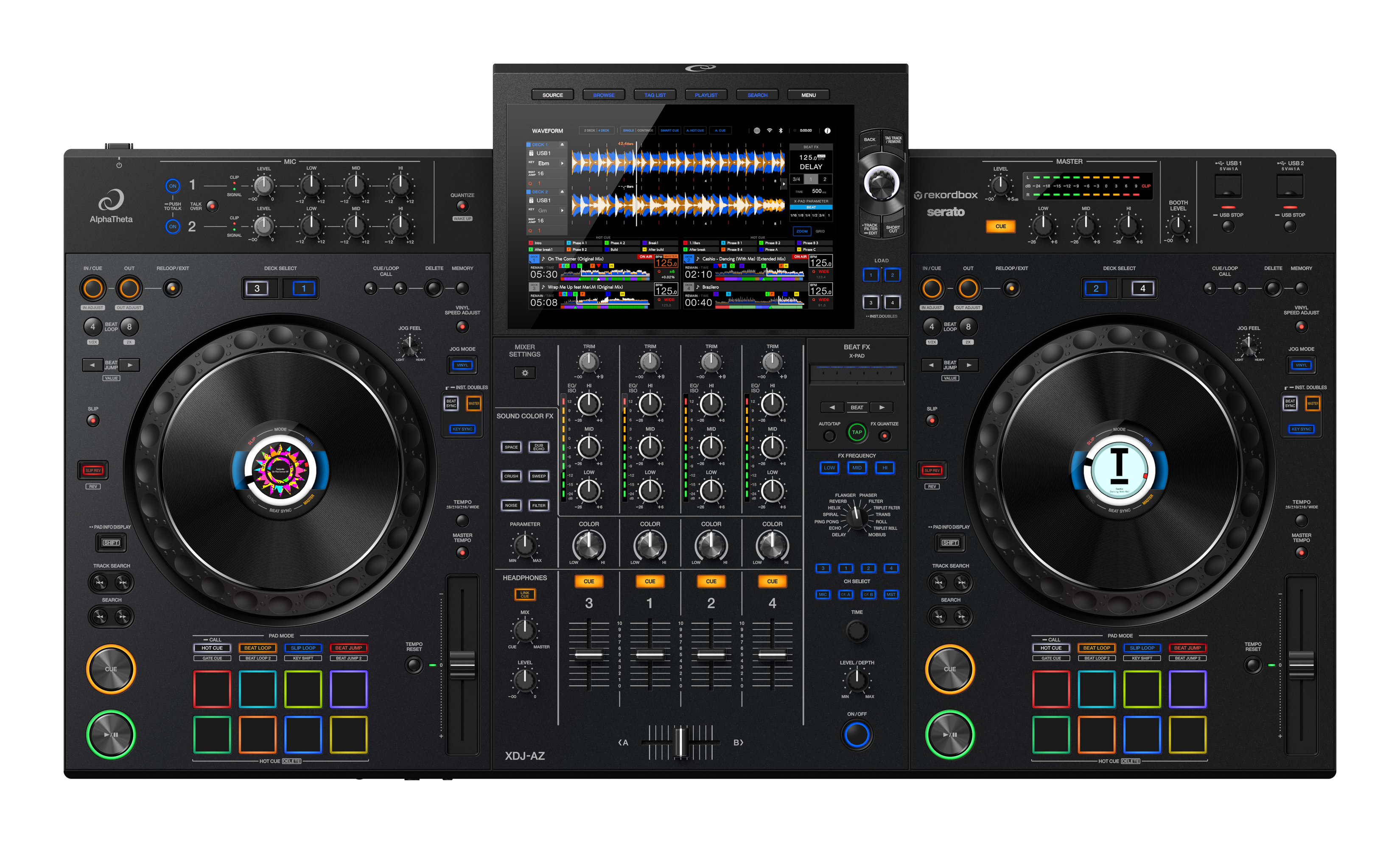 Alphatheta XDJ AZ DJ-controller - Fantastisk tilbud!
