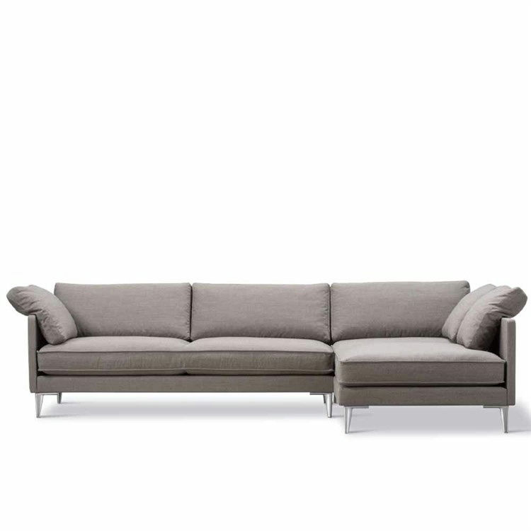Ej295 Chaiselong Sofa Foss 952 - Mørkegrå Designermøbel