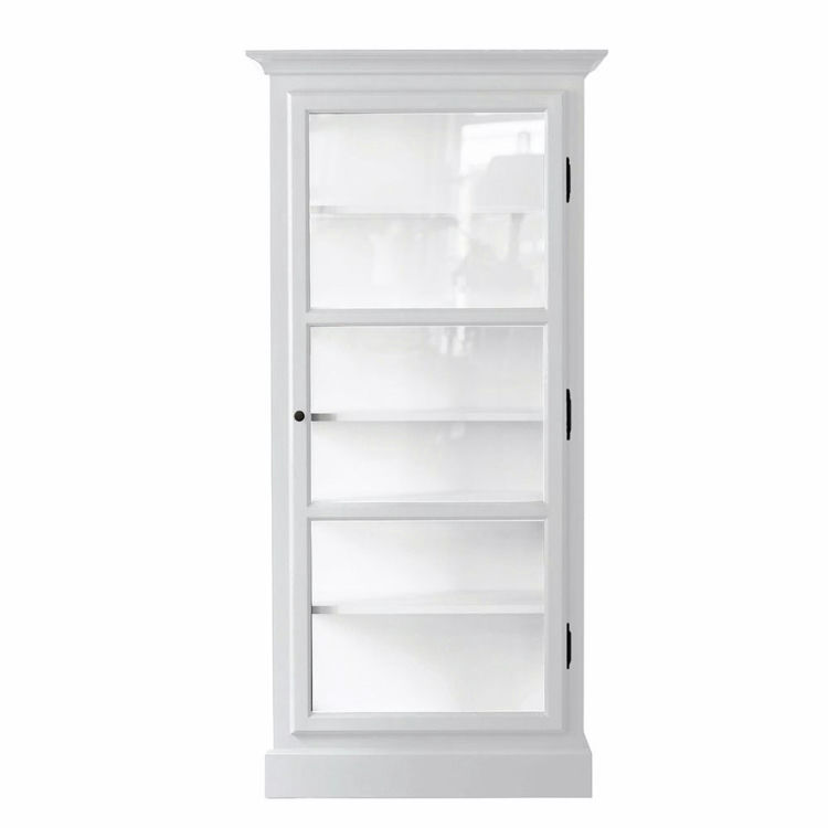 Vitrine Skab V3  Hvid fra Lindebjerg Design