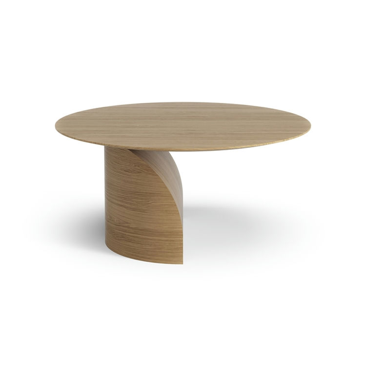 Savoa Sofabord fra Swedese - H40 x Ø84 cm, Olieret