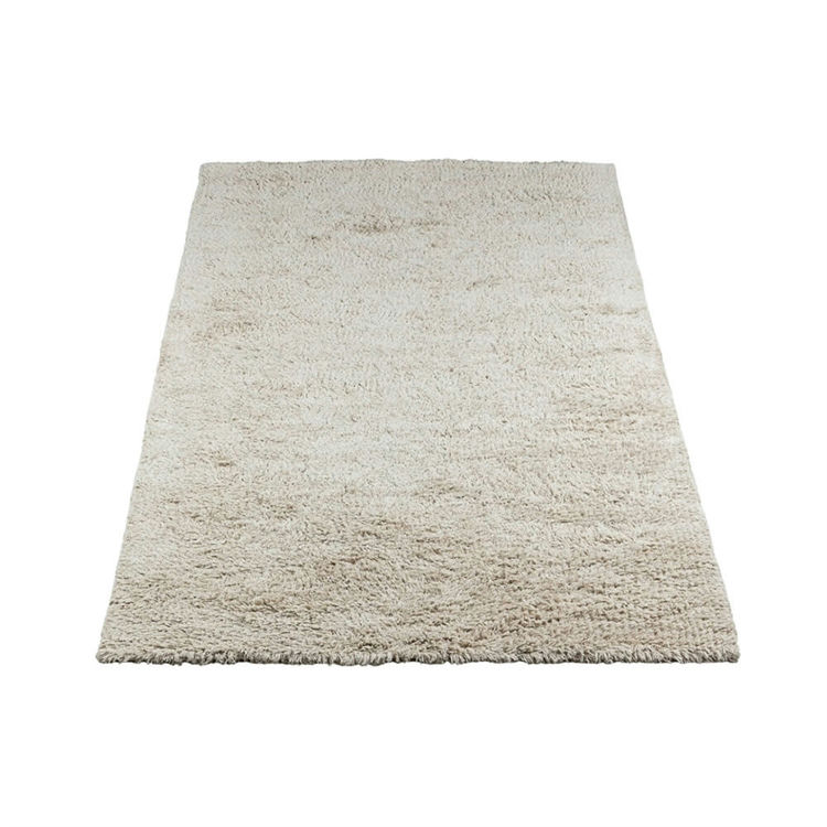 Rya Tæppe Soft Beige 200x300 cm - Elegant Boligtilbehør