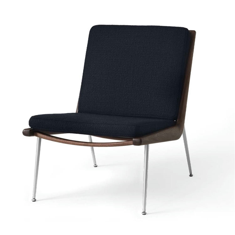 Andtradition Boomerang Hm1 Loungestol i Marineblå 40
