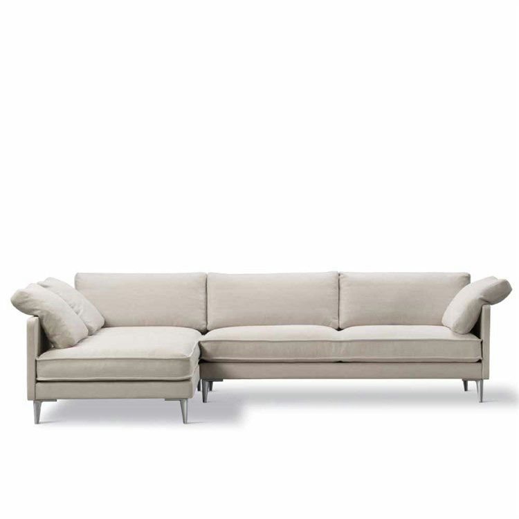 Chaiselong Sofa Anta 214 i Beige - Design af Erik Jørgensen