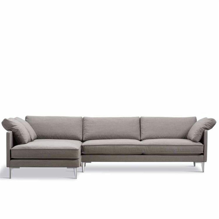 Chaiselong Sofa EJ295 Foss 952 i Mørkegrå - Venstre Model