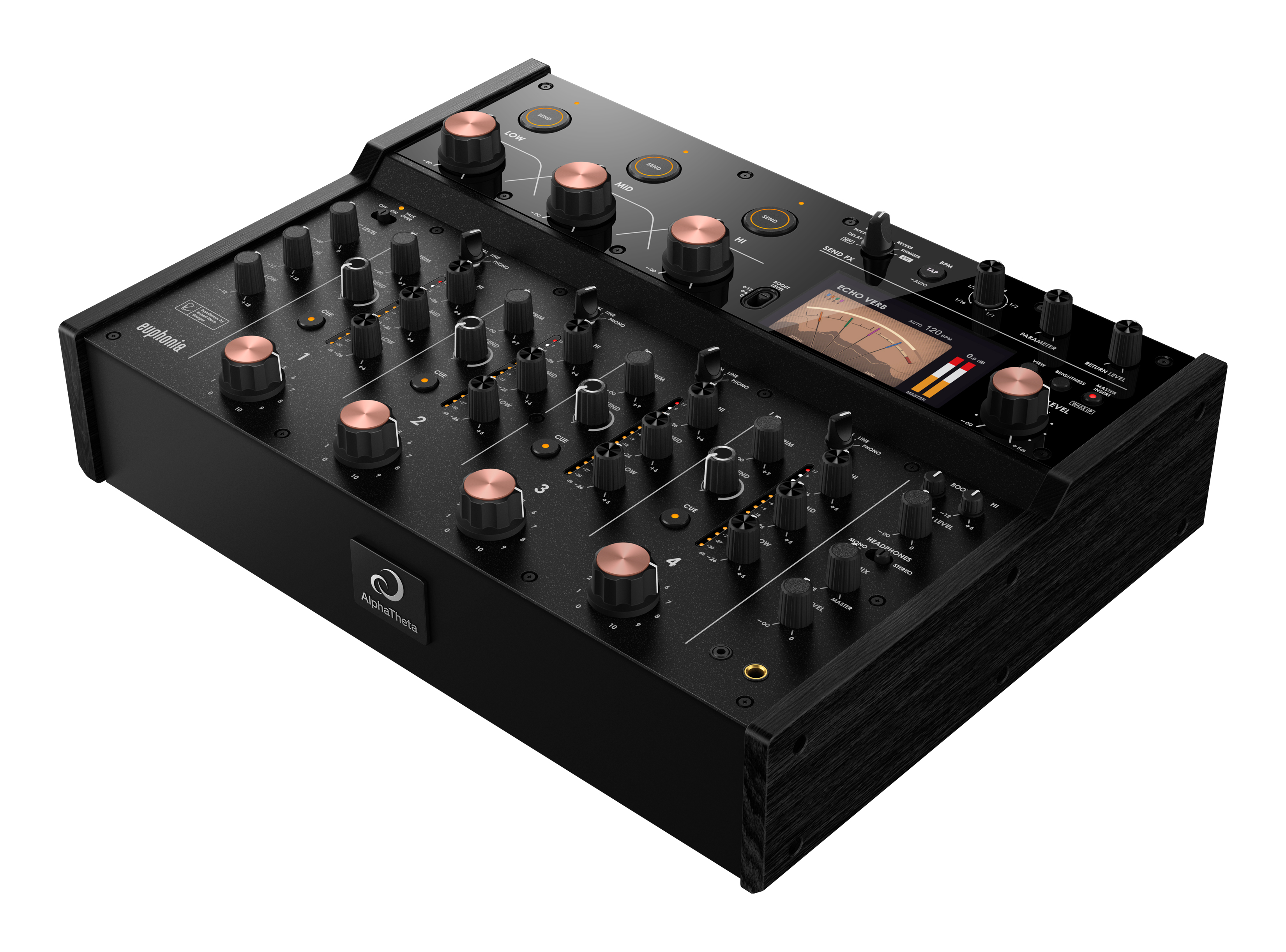 Euphonia Rotary Mixer fra Alphatheta - DJ Mixer Tilbud