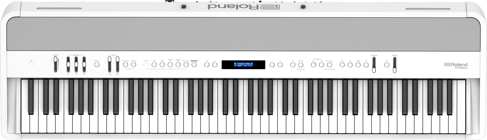 Roland FP 90X Elektrisk Klaver (Hvid) - Fantastisk Tilbud!