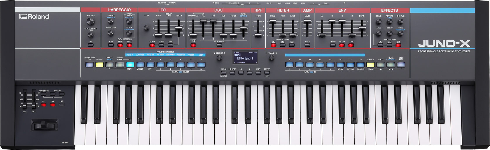 Juno X Synthesizer fra Roland - Fantastisk tilbud!