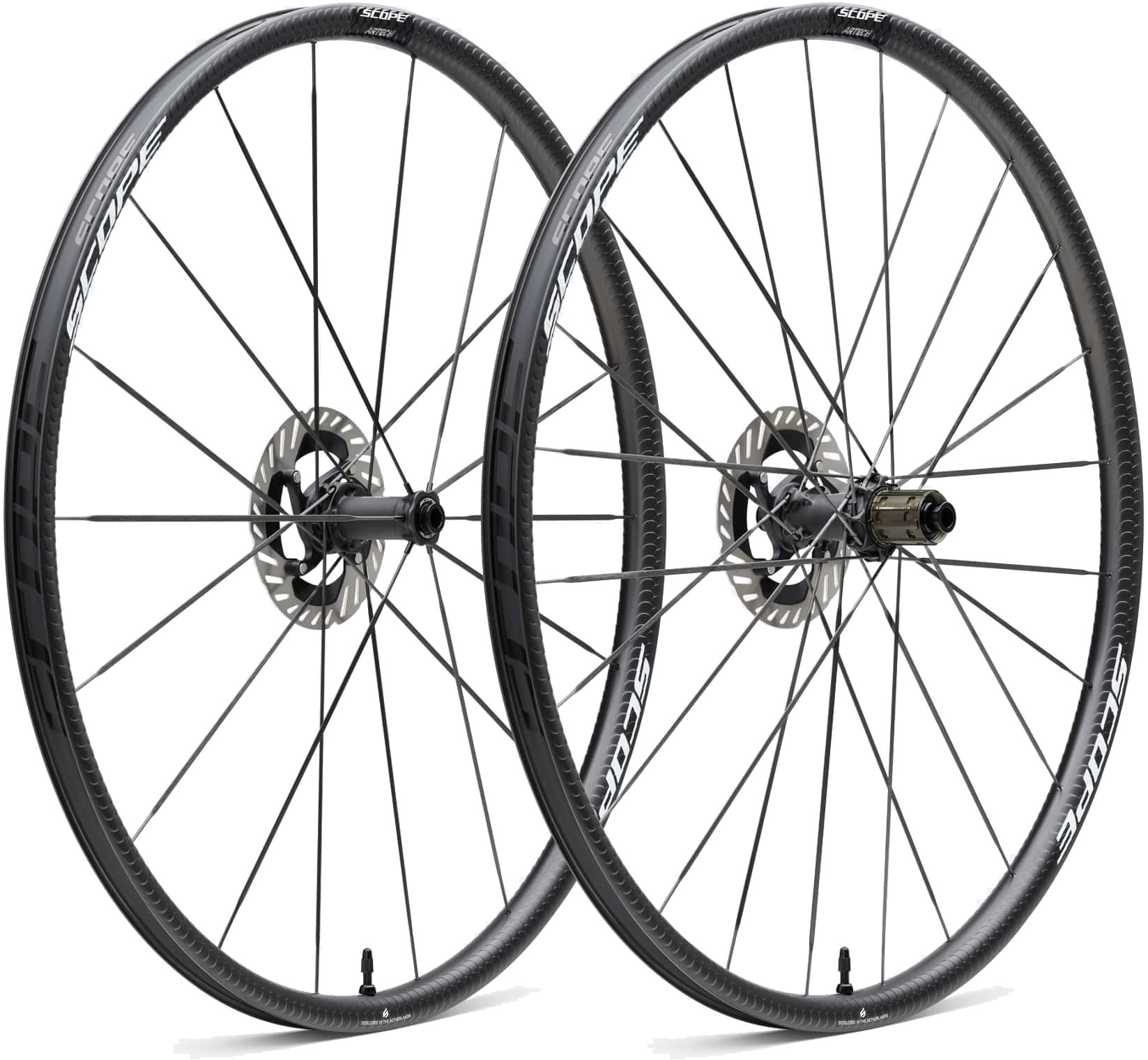 Artec 2 Carbon Hjulsæt (black Decal) fra Scope
