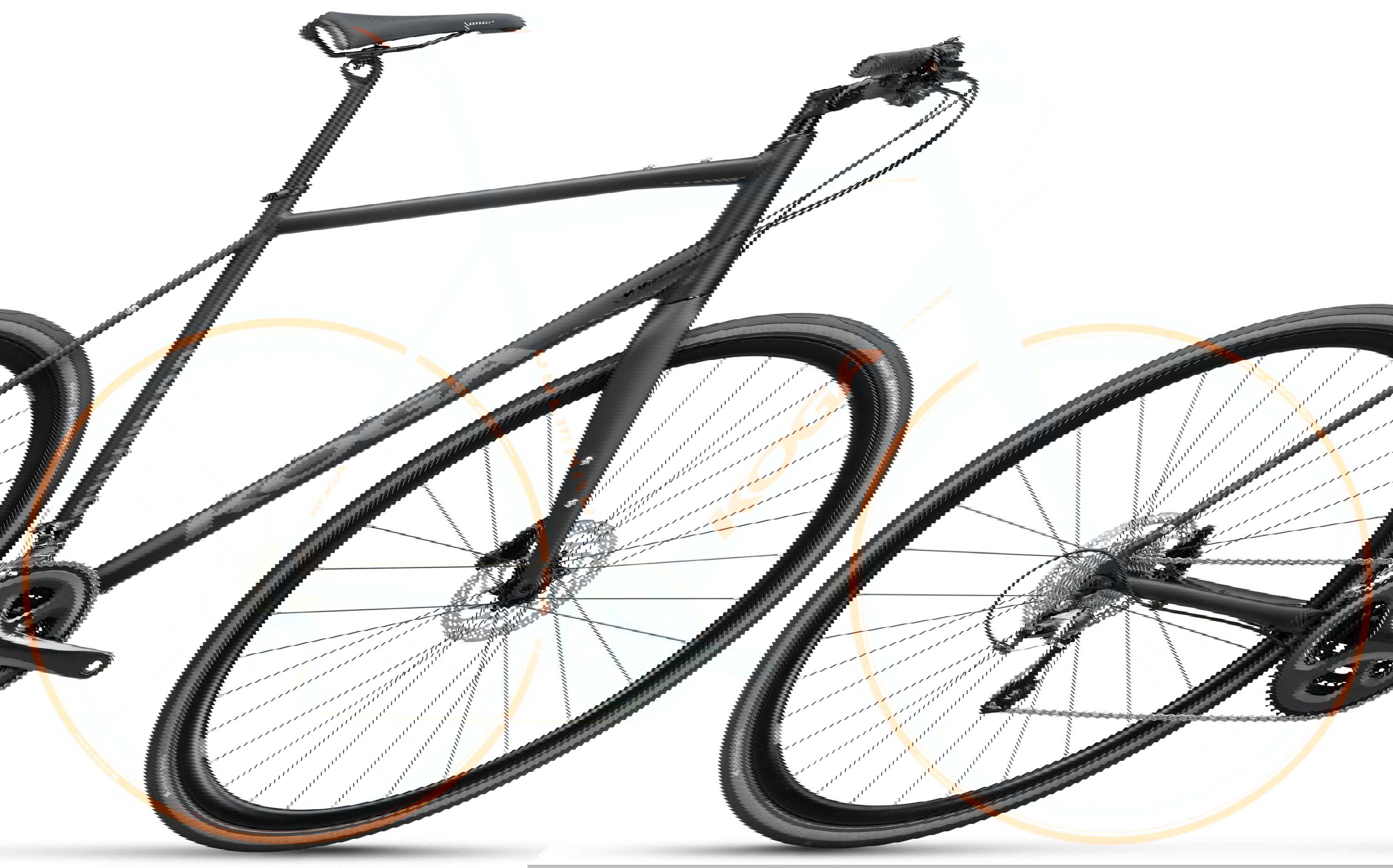 KOGA Colmaro Sports Herrecykel - Sort Matt Finish