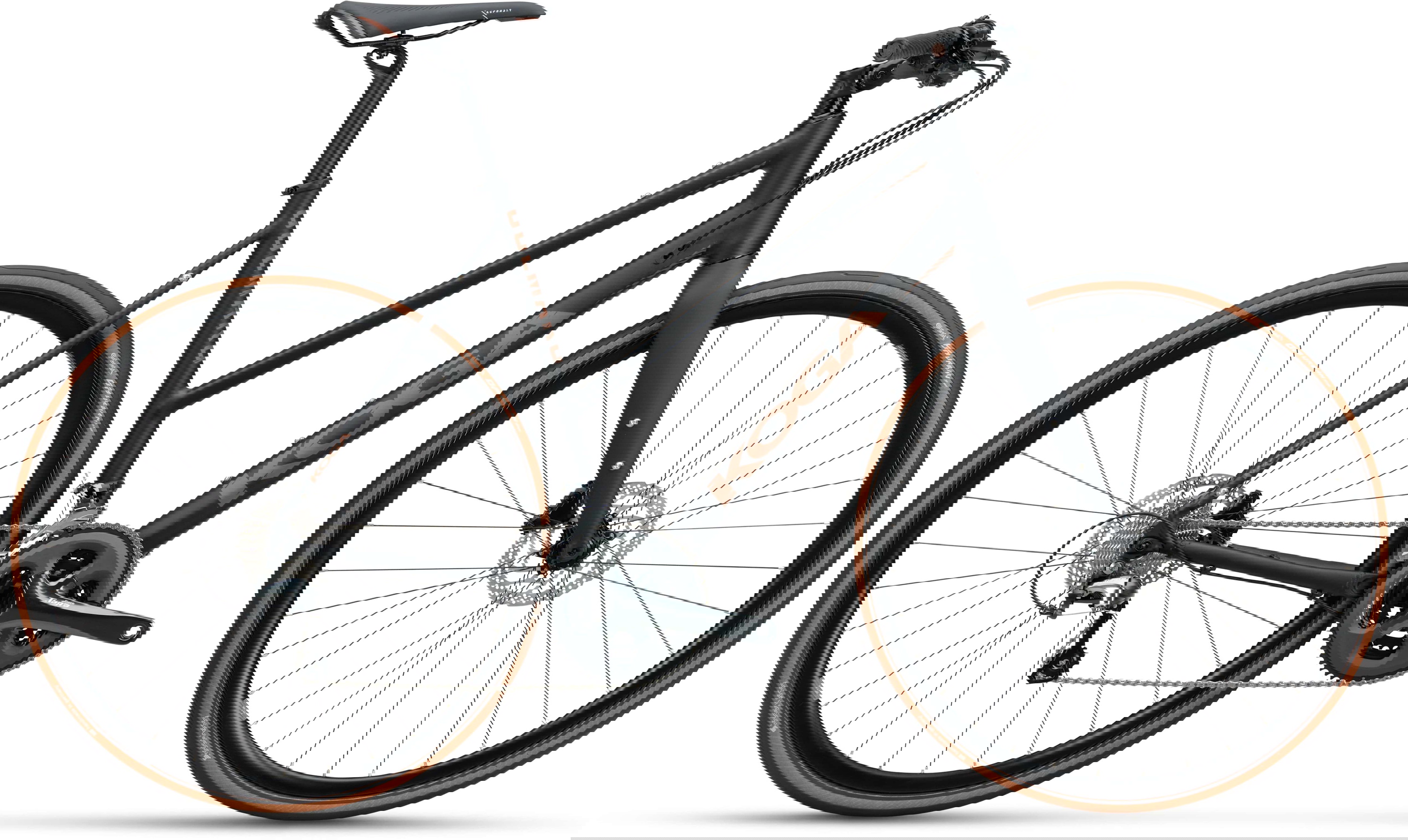 KOGA Colmaro Sports Damecykel - Mat Sort Design