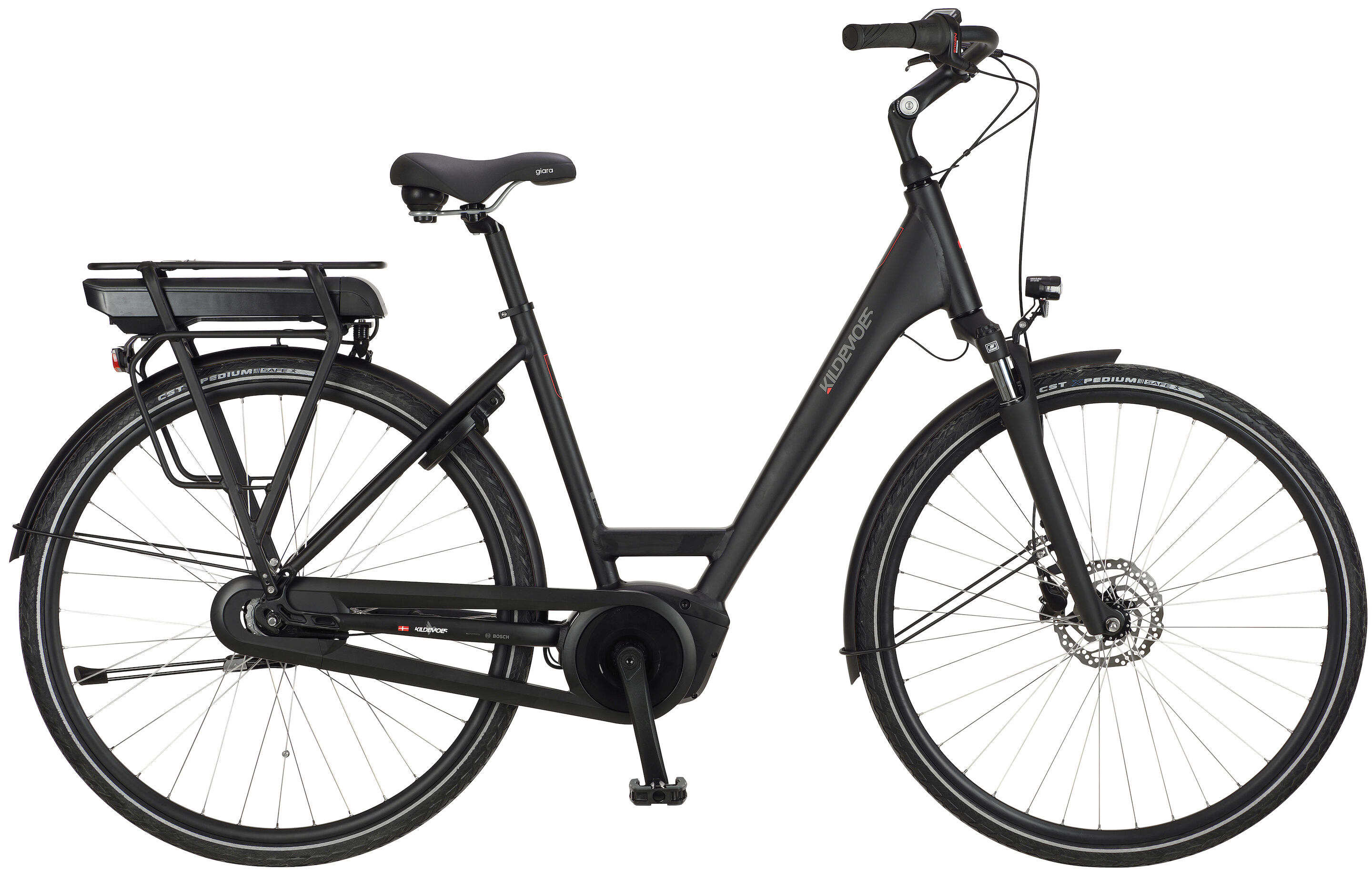 Kildemoes Birkholm Elcykel 2022 - Sort Citymodel