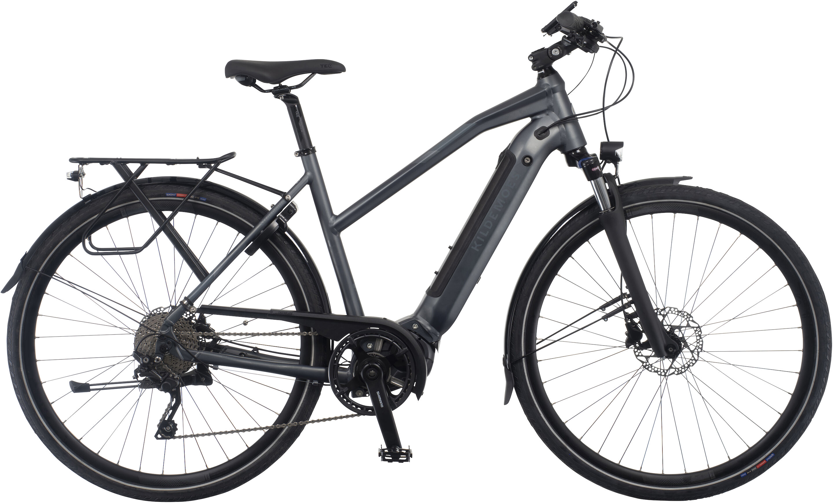 Kildemoes Strasbourg Shimano Steps Elcykel Dame 2023 Grå