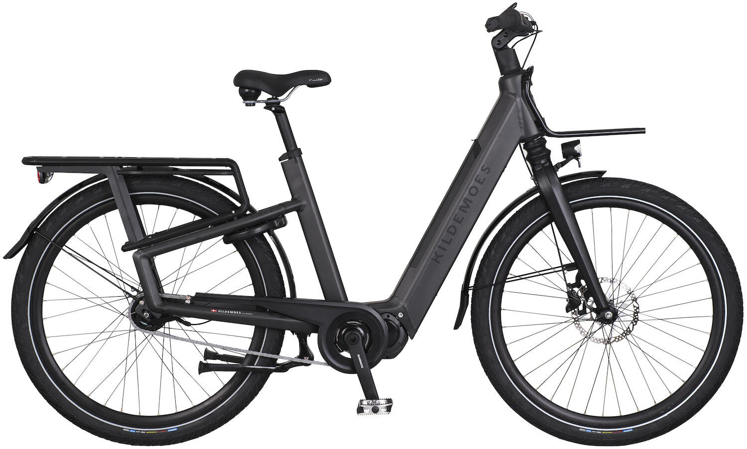 Kildemoes Svelmø Shimano Steps 2023 Elcykel Grå