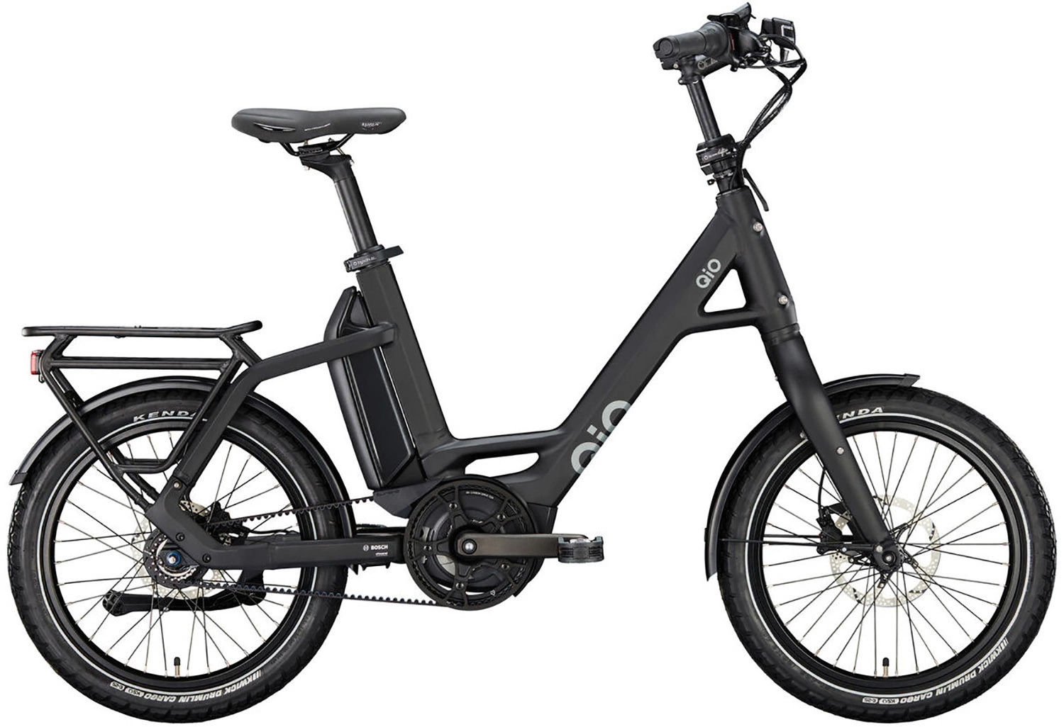 Qio Eins A 8r 20" Elcykel 400w - Night Black Matt 2024