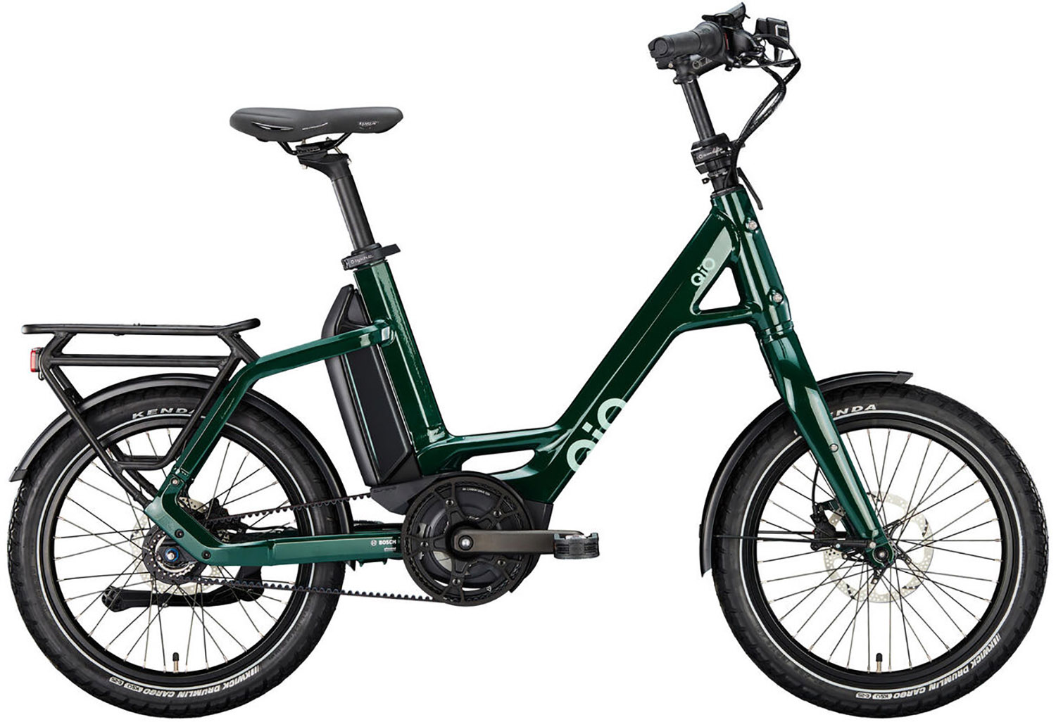 Qio Eins A 8r 20" Elcykel 400w 2024 - Skovgrøn