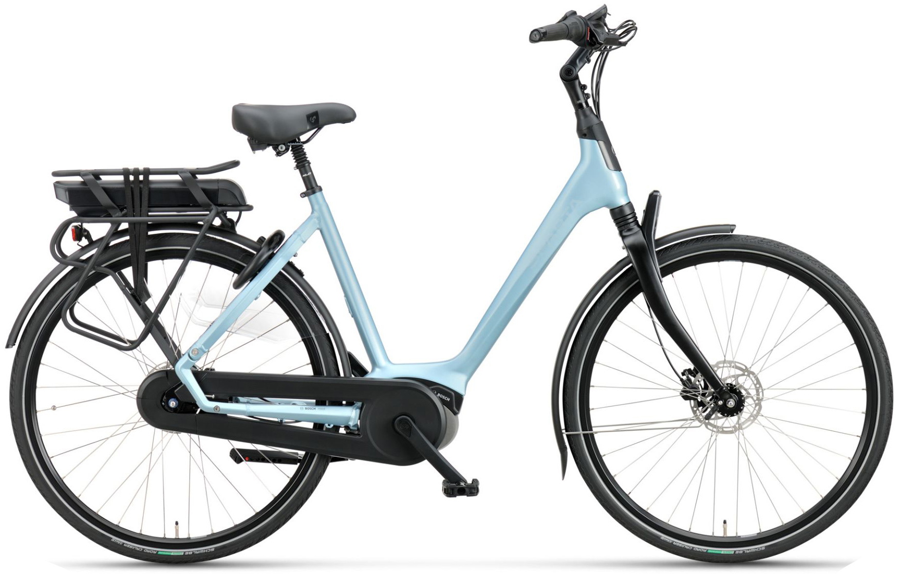 Sparta A Shine Energy M8b Elcykel 2023 - Lyseblå