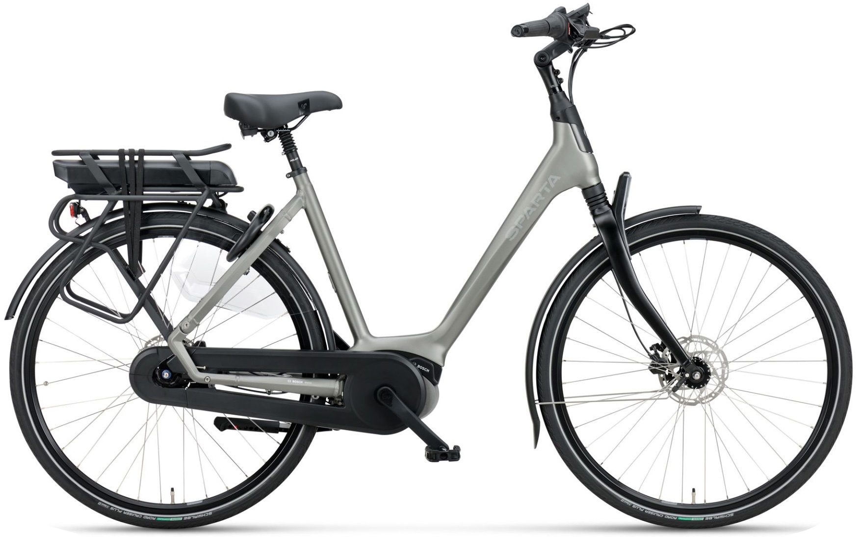 Sparta A Shine Energy M8b Elcykel til Dame 2023 - Grå