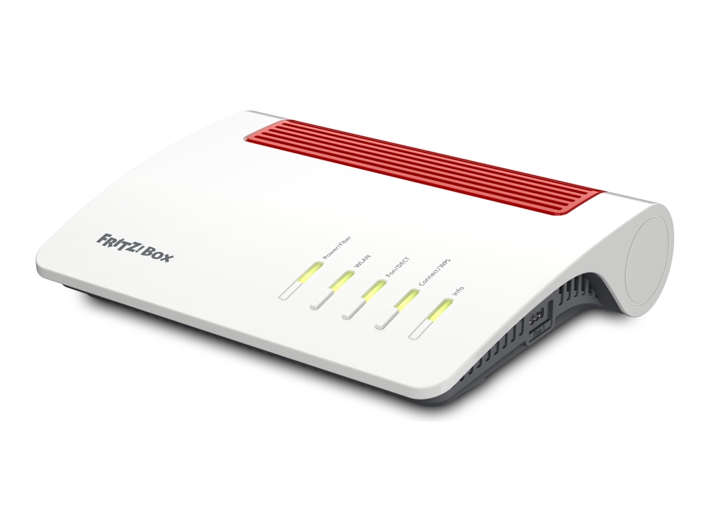 Fritz!box 5590 Fiber Power Med Wi Fi 6 Til Alle Forbindelser fra Avm