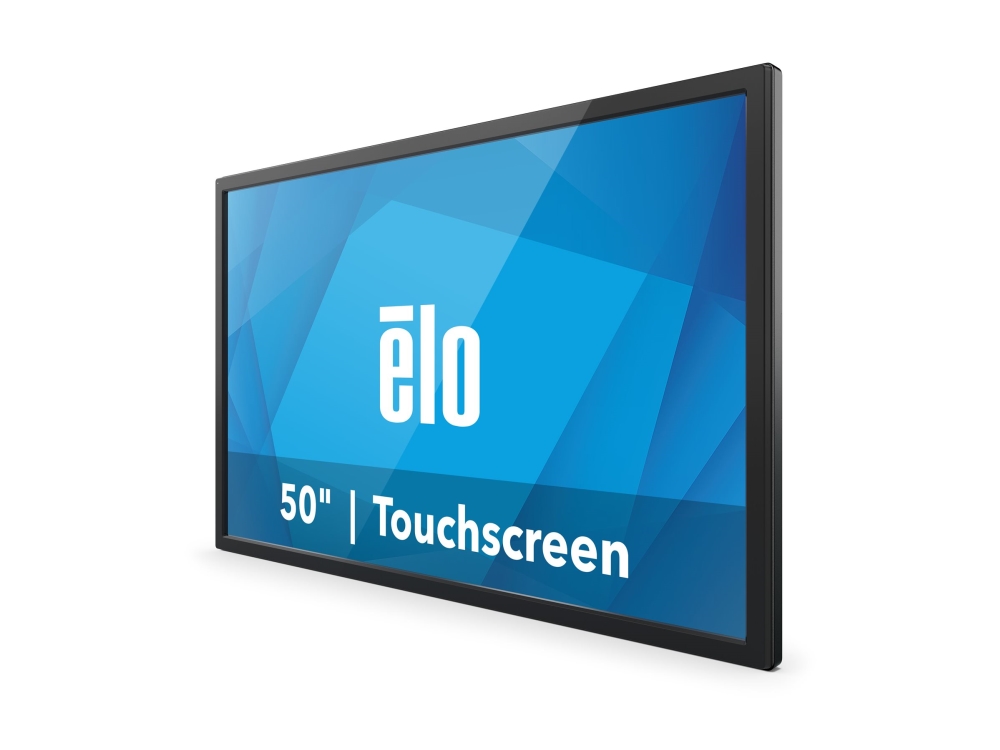Elo 5054l   Commercial Grade   Led Skærm   50"   åben Ramme   Touchscreen   3840 X 2160 4k @ 60 Hz   500 Cd M²   4000:1   9.5 Ms   2xhdmi, Displaypor fra Elo Touchsystems