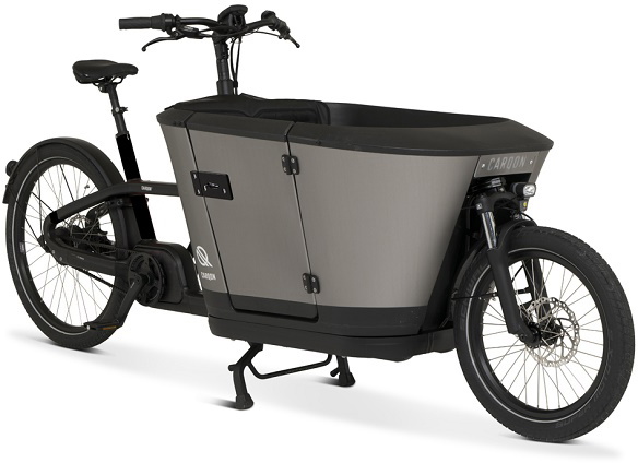 Carqon Classic E2 2x500wh El-ladcykel - Black Udsalg