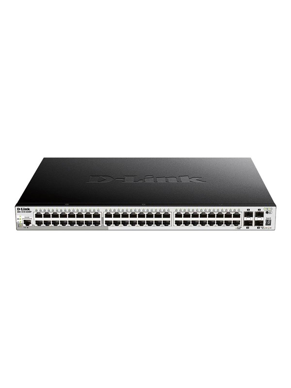 D-Link DGS-1510-52XMP Smart Switch med PoE+ 370W