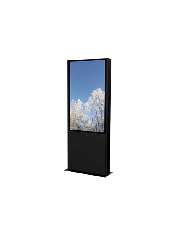Hi-nd Outdoor Totem 55 Quot  Stand For Led Display Black 55 Quot