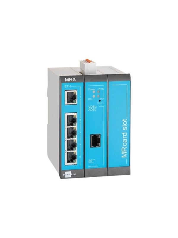 Insys Icom MRX DSL Router med 5-port switch