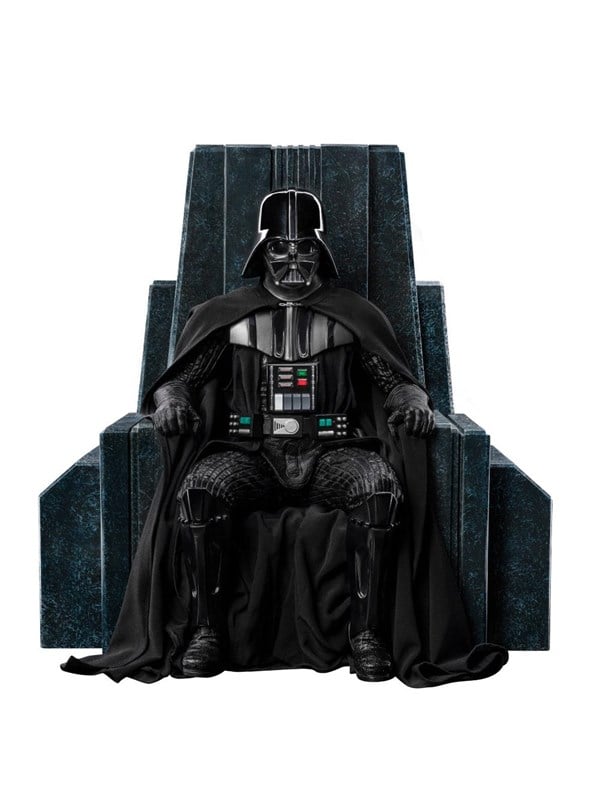 Iron Studios Star Wars: Darth Vader On Throne Legacy Replica     Size: 48   81   74 Cm Figur