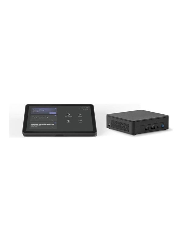 Logitech Base Microsoft Teams Rooms  No Av  With Tap   Asus Nuc