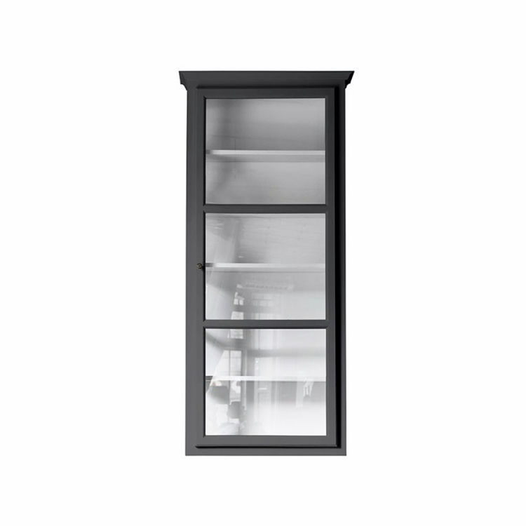 Væghængt Vitrine Skab V4 Anthracitegrå fra Lindebjerg Design